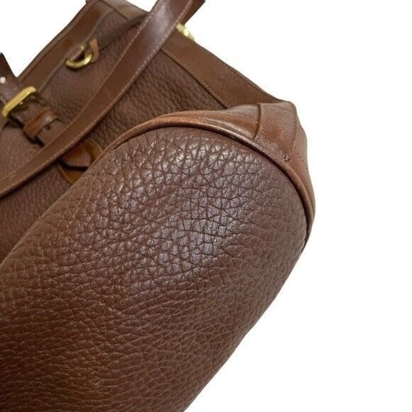 Rare Dooney & Bourke VTG Kelly Brown All Weather Small Bucket Bag. - Picture 7 of 11